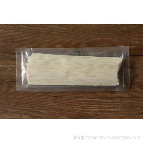 Healthy dried konjac noodles shirataki de konjac with high dietary fiber